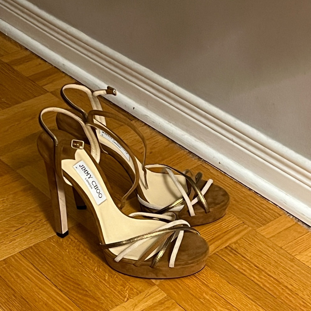 Isra Jimmy Choo high heels